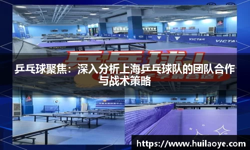 乒乓球聚焦：深入分析上海乒乓球队的团队合作与战术策略